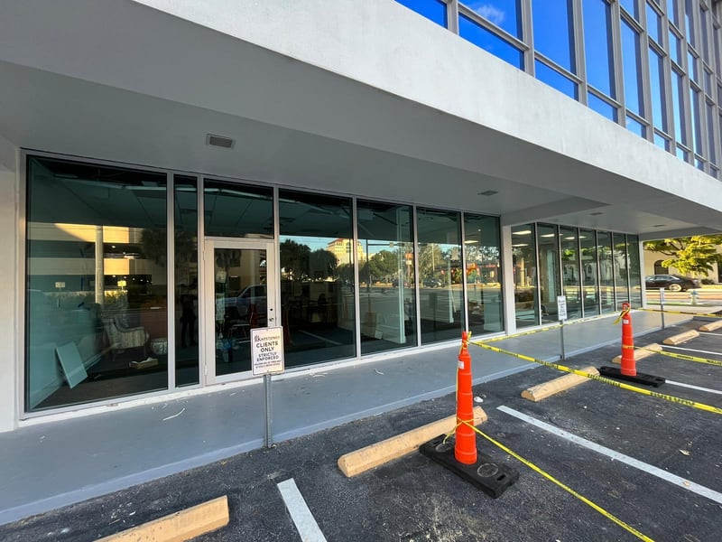 Office Building Store Front