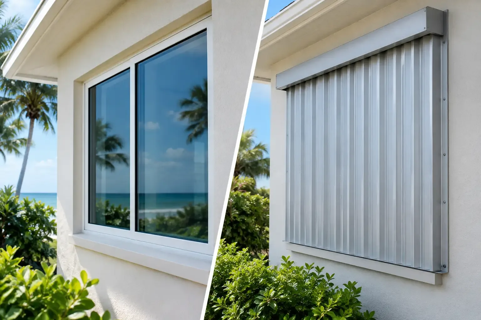 Impact Windows Versus Hurricane Shutters