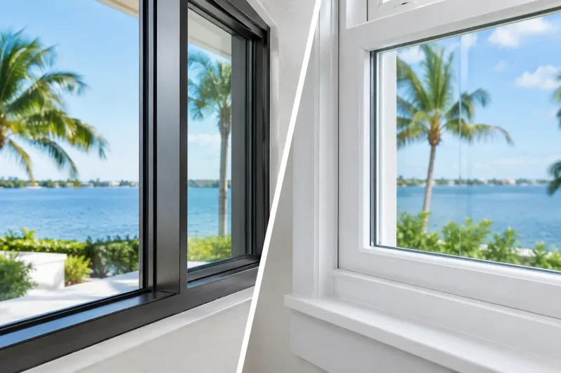 Aluminum vs Vinyl Windows for South Florida Homes