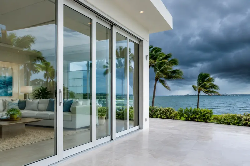 Sliding Glass Doors Built for South Florida Storms