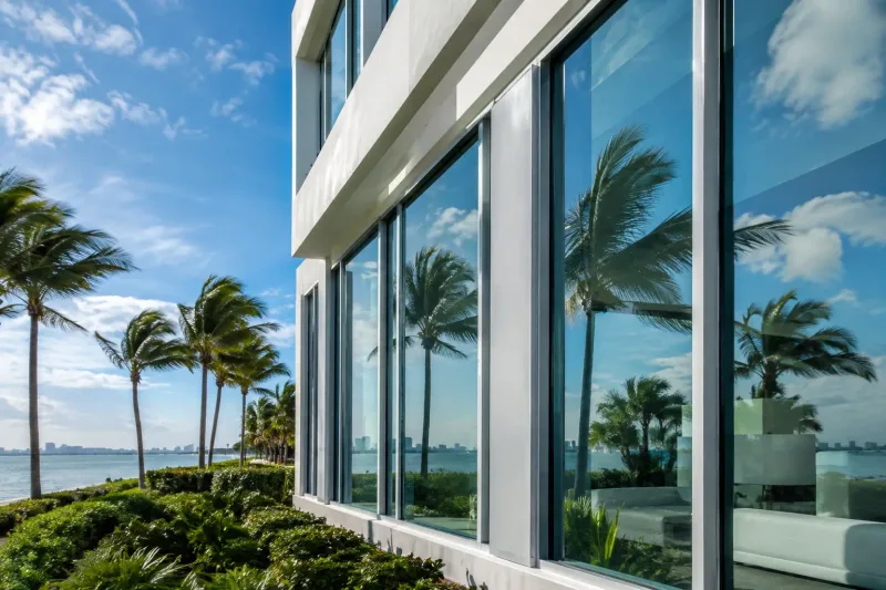 Commercial Windows Built for South Florida Storms