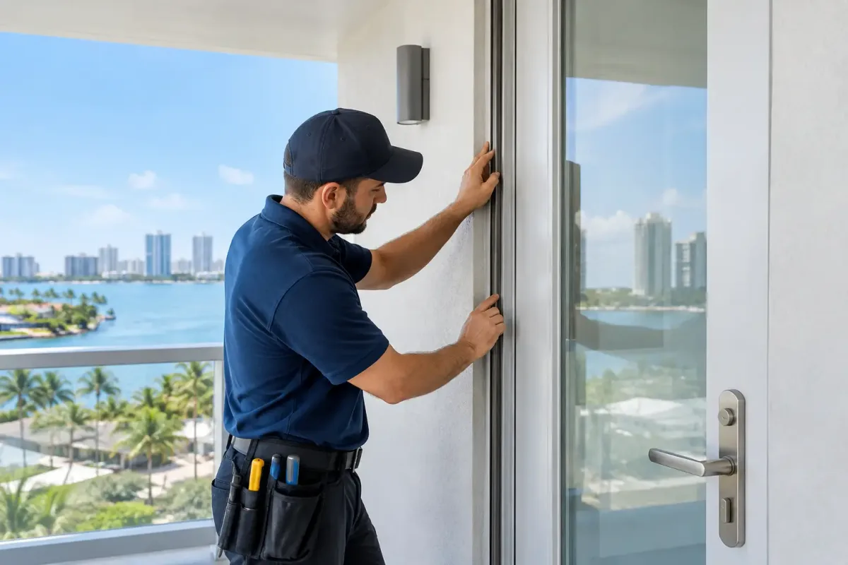 Condo Door Retrofit for South Florida Protection